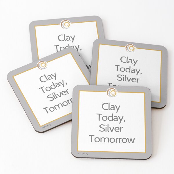 Item preview, Clay Today, Silver Tomorrow – Metal Clay Artist Inspiration designed and sold by AMCAW.