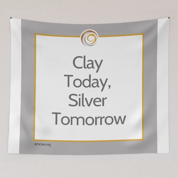 Item preview, Clay Today, Silver Tomorrow – Metal Clay Artist Inspiration designed and sold by AMCAW.