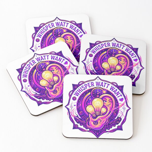 Item preview, Whisper Watt Want: Electric Inspiration & Glowing Secret Emblem designed and sold by RDproject.