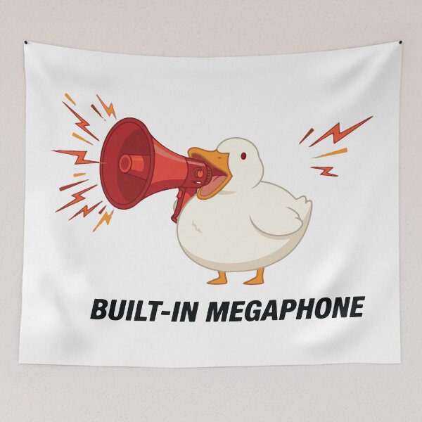 Item preview, Built In Megaphone Loud Call Duck Warning designed and sold by Petzzz.