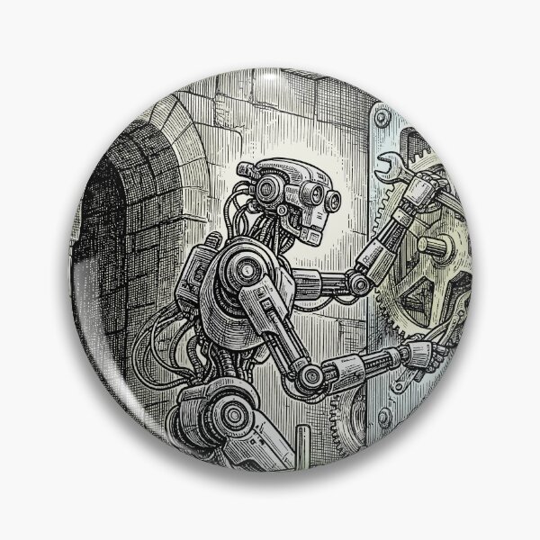 Item preview, robot designed and sold by Sketch-Studio2.