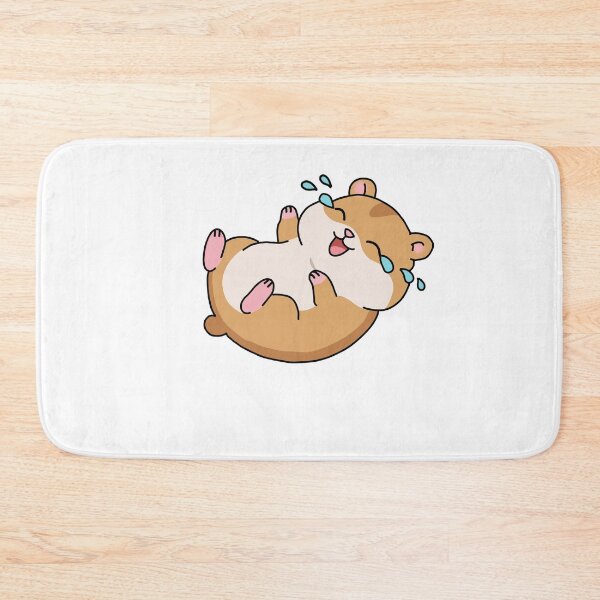Item preview, Laughing Hamster Sticker- Cute Kawaii Happy Hamster Sticker designed and sold by pn_terest.