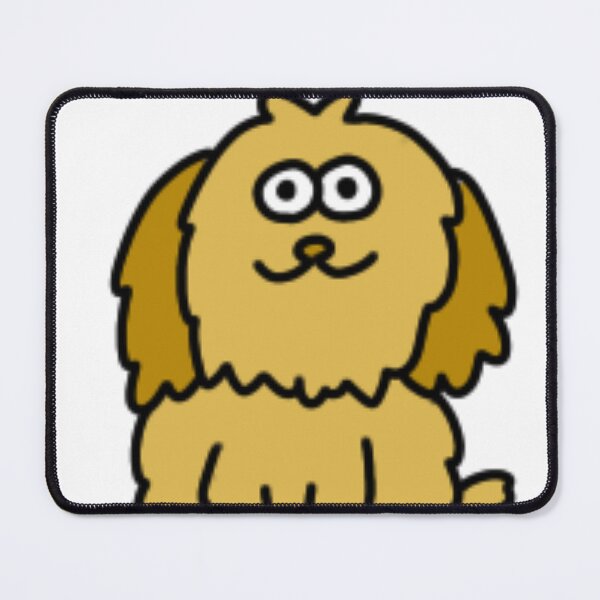 Item preview, Cute Mixed Breed Dog Illustration designed and sold by kpeco.
