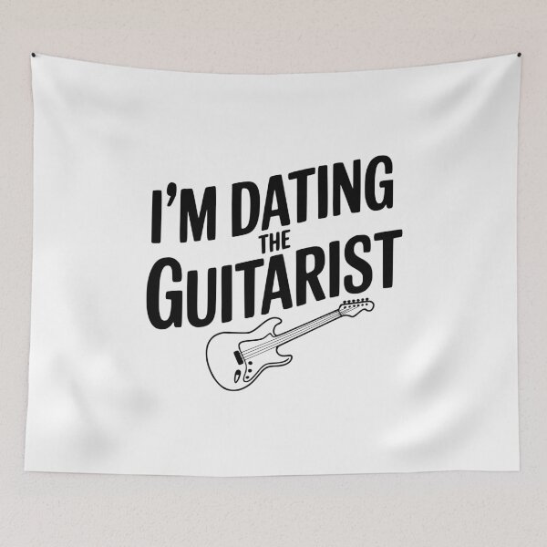 Item preview, I'm Dating the Guitarist designed and sold by Frank Ring.