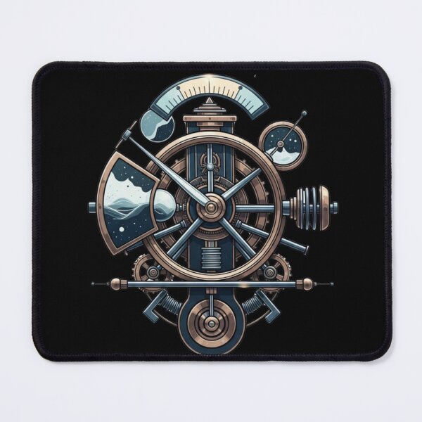 Item preview, Steampunk Octopus Navigator - Clockwork Nautical Relic" designed and sold by Dzblack.