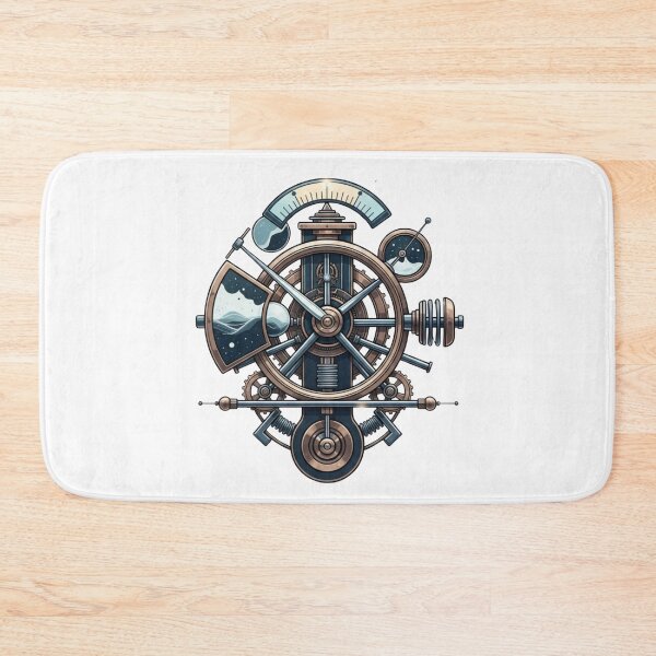 Item preview, Steampunk Octopus Navigator - Clockwork Nautical Relic" designed and sold by Dzblack.