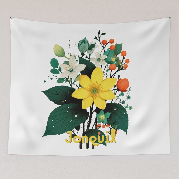 Item preview, Jonquil Bloom – Vibrant Floral Design designed and sold by ForeverPrintsOK.