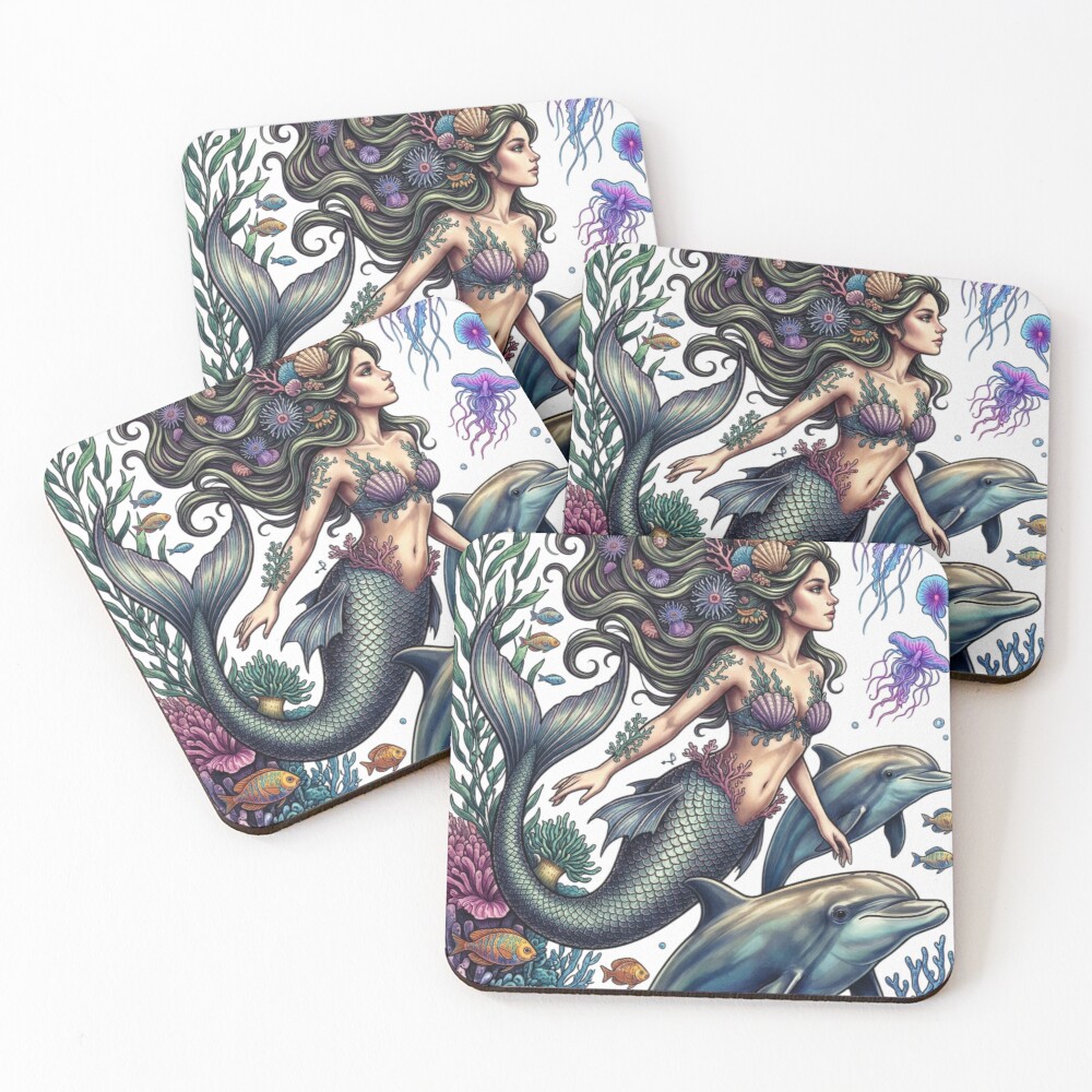 Item preview, Coasters (Set of 4) designed and sold by Runglavan.