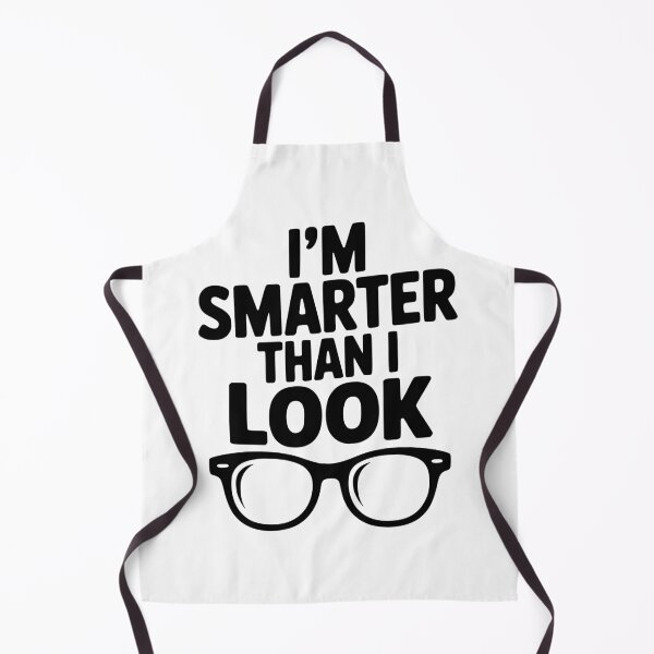 Item preview, I'm Smarter Than I Look designed and sold by Frank Ring.