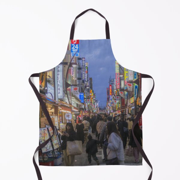 Item preview, Evening Shoppers at Ueno Nakadori Shotengai, Tokyo designed and sold by Pix4Japan.