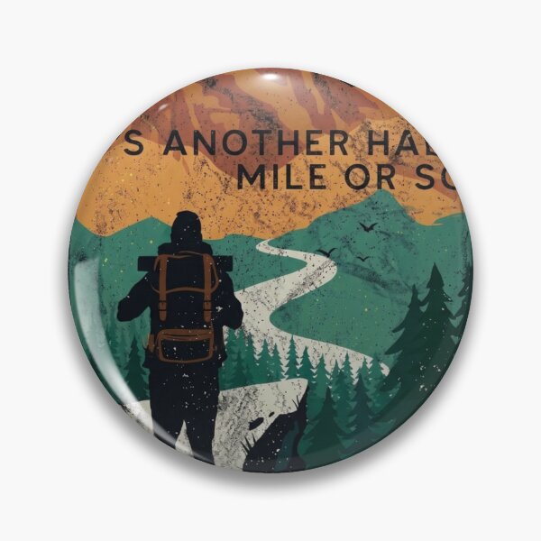 Item preview, IT'S ANOTHER HALF MILE OR SO: Vintage Hiking Adventure Quote designed and sold by Shopeon Designs.
