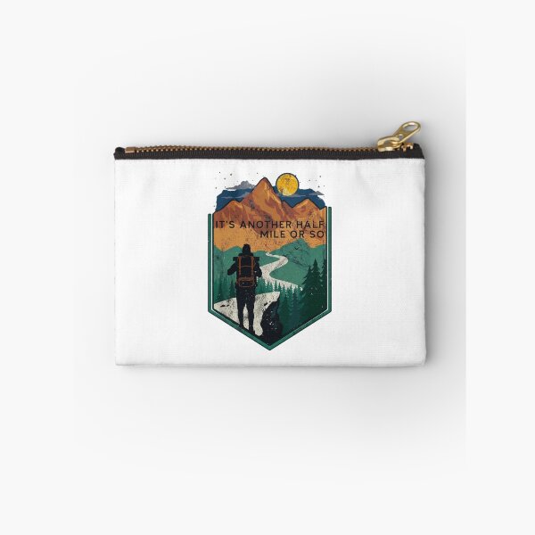 Item preview, IT'S ANOTHER HALF MILE OR SO: Vintage Hiking Adventure Quote designed and sold by Shopeon Designs.