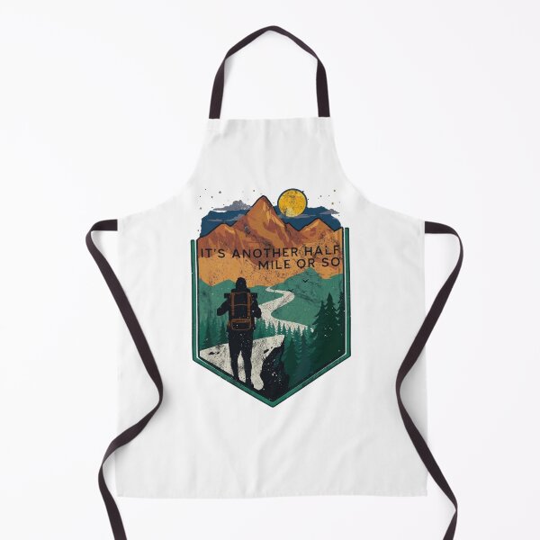 Item preview, IT'S ANOTHER HALF MILE OR SO: Vintage Hiking Adventure Quote designed and sold by Shopeon Designs.