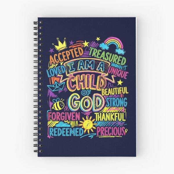 Item preview, I'm a Child of God Christian Faith Design | Bible Verse Inspiration | Jesus Believer Apparel designed and sold by The Loved Label.