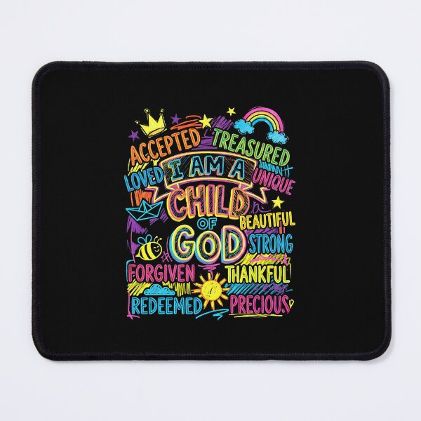 Item preview, I'm a Child of God Christian Faith Design | Bible Verse Inspiration | Jesus Believer Apparel designed and sold by The Loved Label.