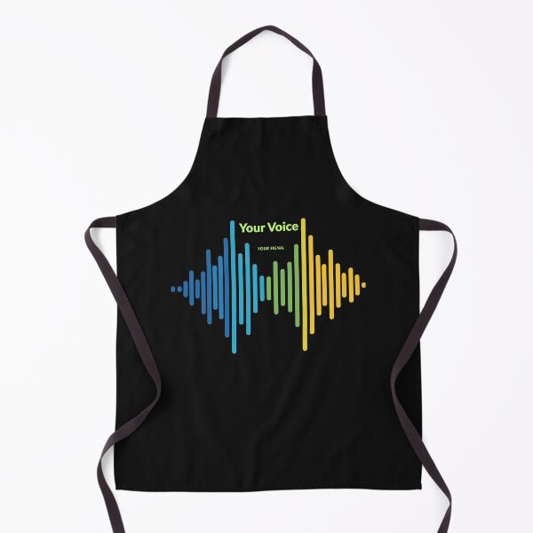 Item preview, Your Voice Your Signal – Colorful Soundwave Audio Design designed and sold by Aquarius-club.