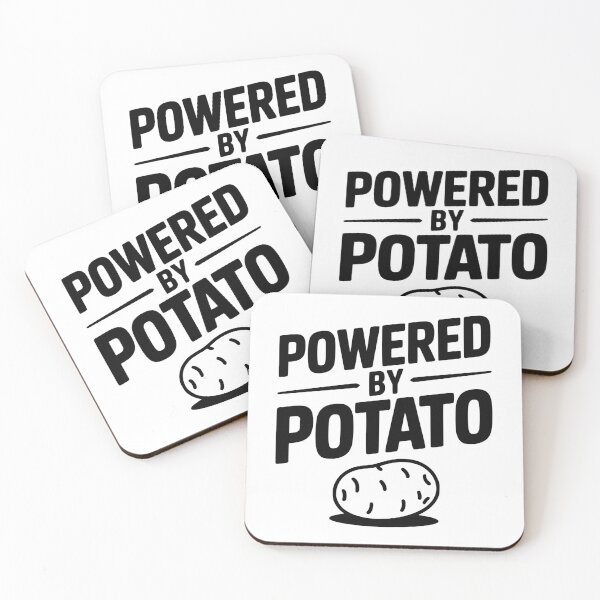 Item preview, Powered by Potato designed and sold by Frank Ring.