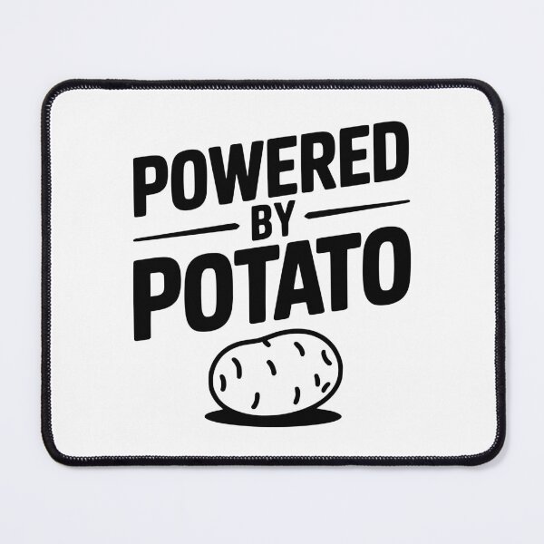 Item preview, Powered by Potato designed and sold by Frank Ring.