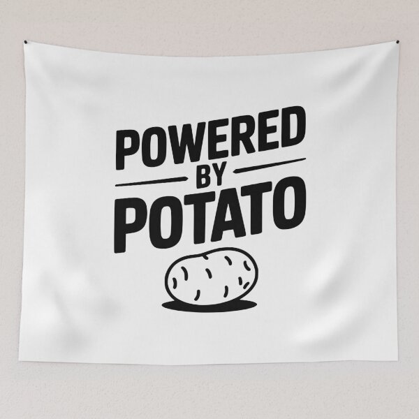 Item preview, Powered by Potato designed and sold by Frank Ring.