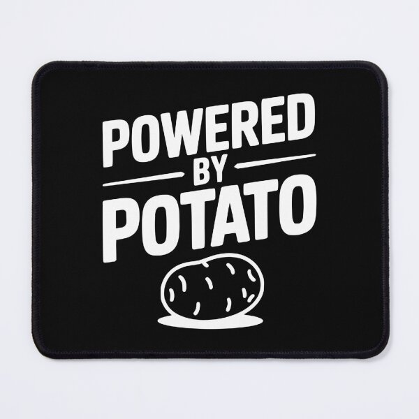 Item preview, Powered by Potato designed and sold by Frank Ring.