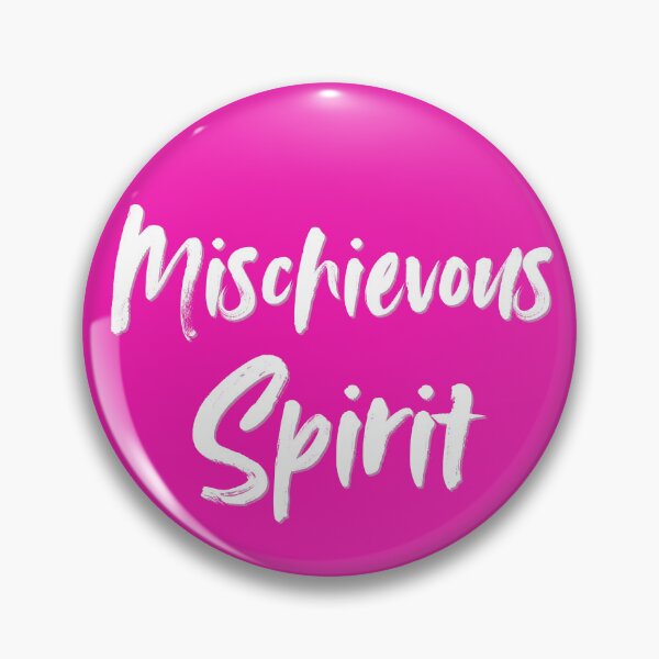 Item preview, Mischievous Spirit Logo pink designed and sold by Mischievous Spirit.