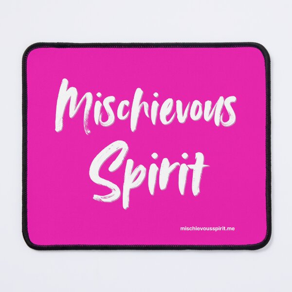 Item preview, Mischievous Spirit Logo pink designed and sold by Mischievous Spirit.