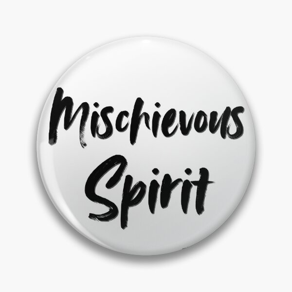 Item preview, Mischievous Spirit Logo black designed and sold by Mischievous Spirit.