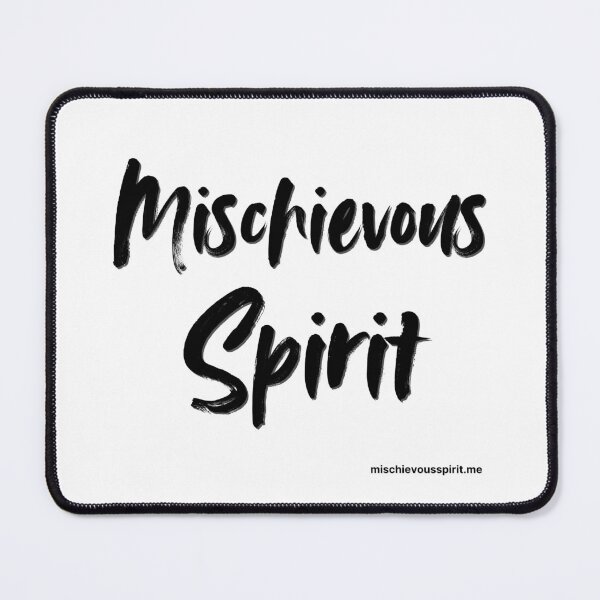 Item preview, Mischievous Spirit Logo black designed and sold by Mischievous Spirit.