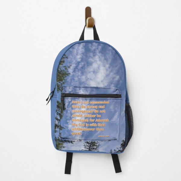 Item preview, Joshua 1:9 be strong and courageous - Inspirational Bible Verse designed and sold by InsprtnlArtbyDP.