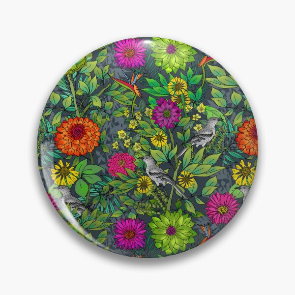 Item preview, Mockingbirds and Wildflowers in Paradise  designed and sold by IrishVikingDesigns.