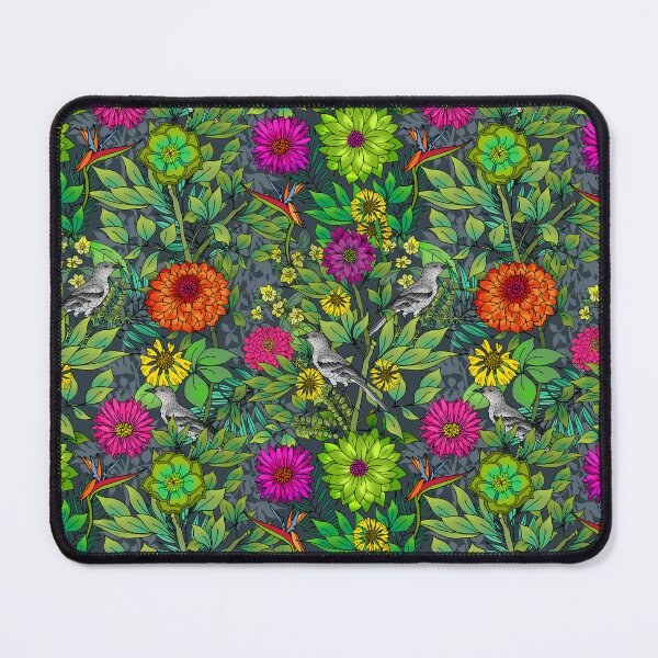Item preview, Mockingbirds and Wildflowers in Paradise  designed and sold by IrishVikingDesigns.