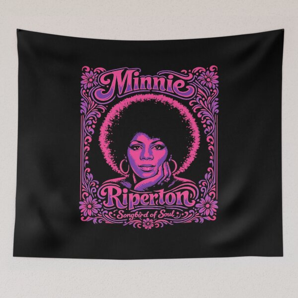 Item preview, Minnie Riperton Songbird of Soul Vintage Tribute Design designed and sold by TheArtOfCar.