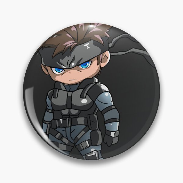 Item preview, Chibi Solid Snake designed and sold by 555-Shop.