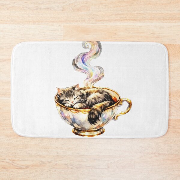 Item preview, Cat Teacup Espresso Shot Kitten designed and sold by JediKittenWars.