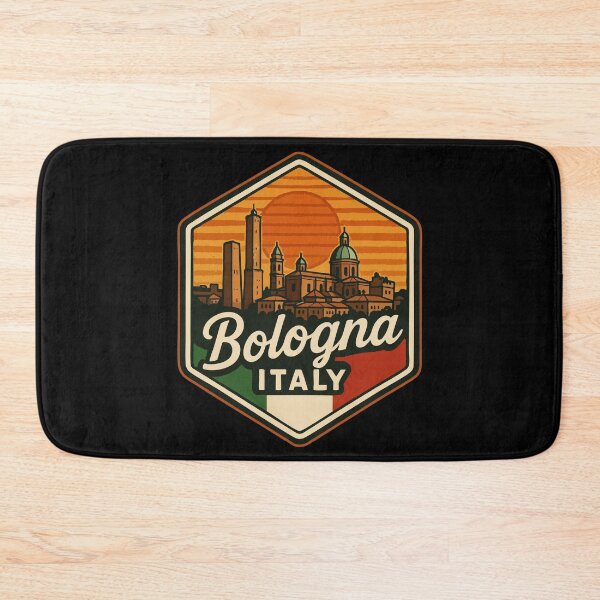 Item preview, Bologna Italy Vacation Retro Vintage Travel designed and sold by TomFrontierArt.