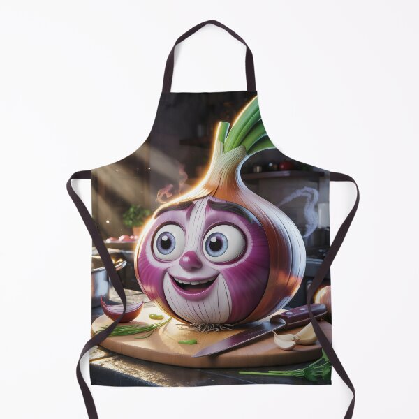 Item preview, Onion is the boss in the kitchen. designed and sold by MyHappyArtShop.