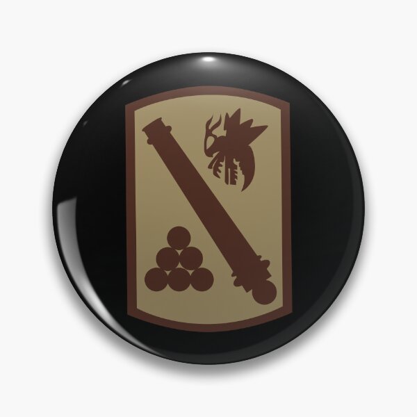 Item preview, Army - SSI - 113th Field Artillery Brigade - Subdued Desert X 300 designed and sold by Military Insignia Products.