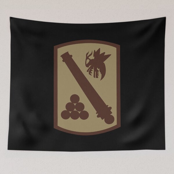 Item preview, Army - SSI - 113th Field Artillery Brigade - Subdued Desert X 300 designed and sold by Military Insignia Products.