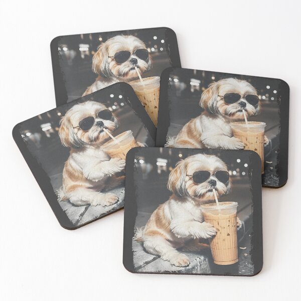 Item preview, Shih Tzu Iced Coffee  designed and sold by Beanster-nl.