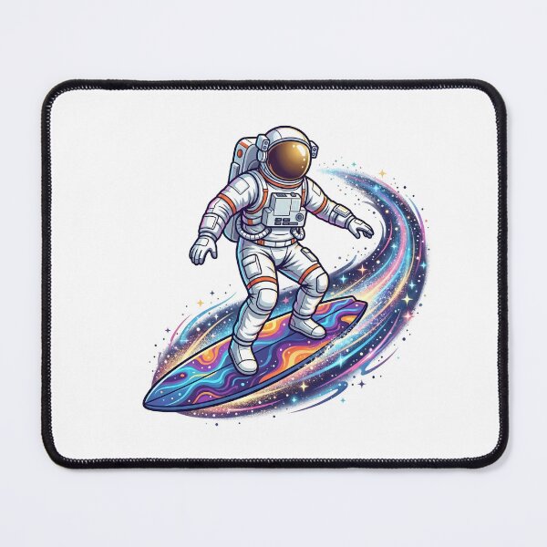 Item preview, Astronaut Surfer Riding a Galaxy Wave designed and sold by Kvarny.