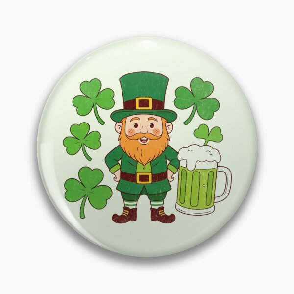 Item preview, Whimsical Leprechaun Shamrock Beer Bash designed and sold by zzz888.