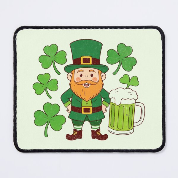 Item preview, Whimsical Leprechaun Shamrock Beer Bash designed and sold by zzz888.