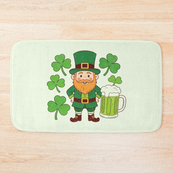 Item preview, Whimsical Leprechaun Shamrock Beer Bash designed and sold by zzz888.