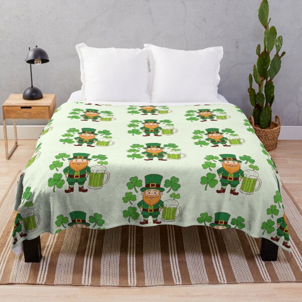 Item preview, Whimsical Leprechaun Shamrock Beer Bash designed and sold by zzz888.