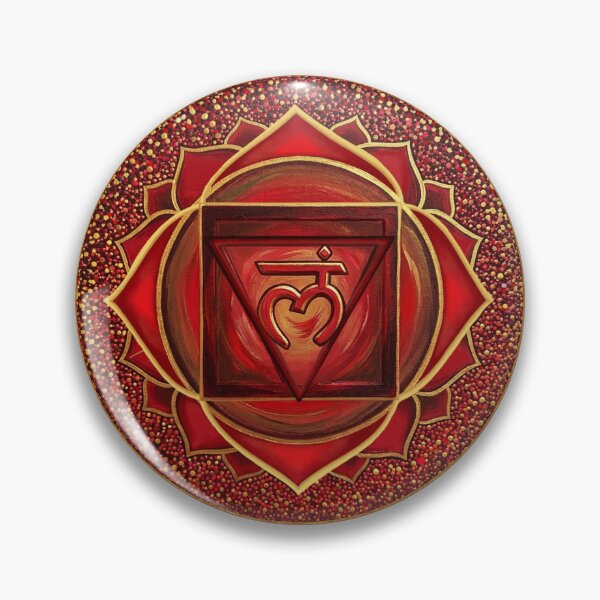 Item preview, Muladhara Chakra Painting designed and sold by shantilovesart.