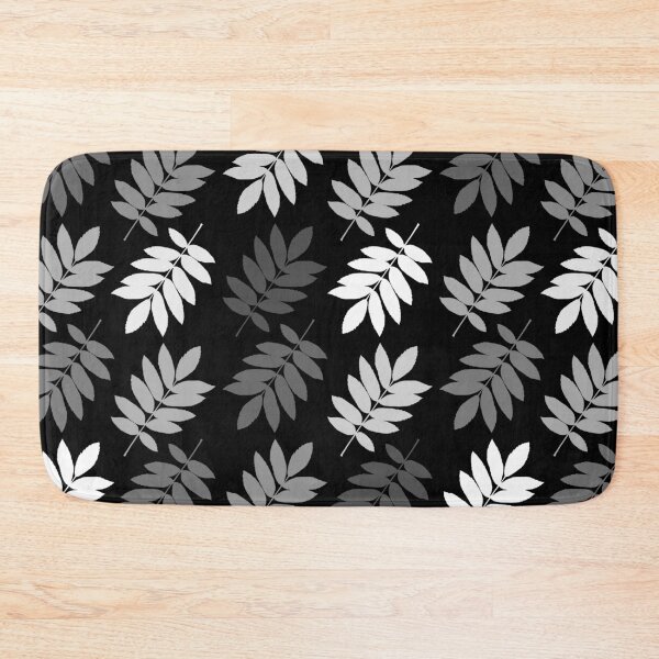 Item preview, Elder Leaf Pattern Monochrome designed and sold by NataliePaskell.