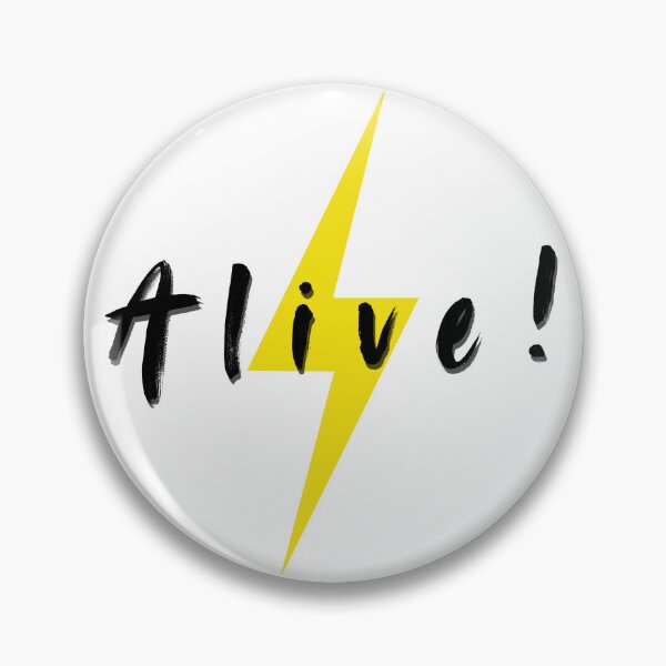 Item preview, Alive! logo designed and sold by Mischievous Spirit.