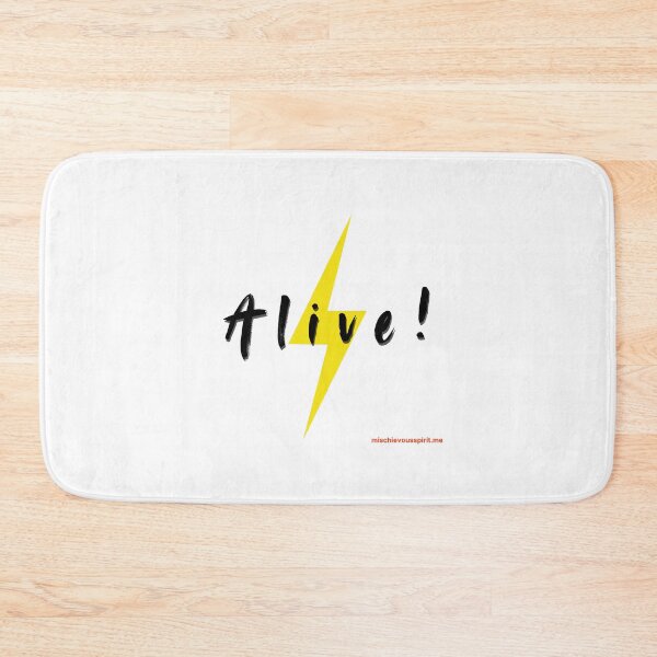 Item preview, Alive! logo designed and sold by Mischievous Spirit.