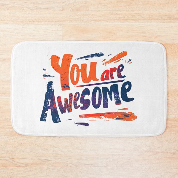 Item preview, Vous êtes génial – Art typographique de motivation coloré designed and sold by Wawan35200.