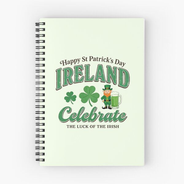 Item preview, Luck of the Irish Celebrate Ireland Vintage Typography designed and sold by zzz888.